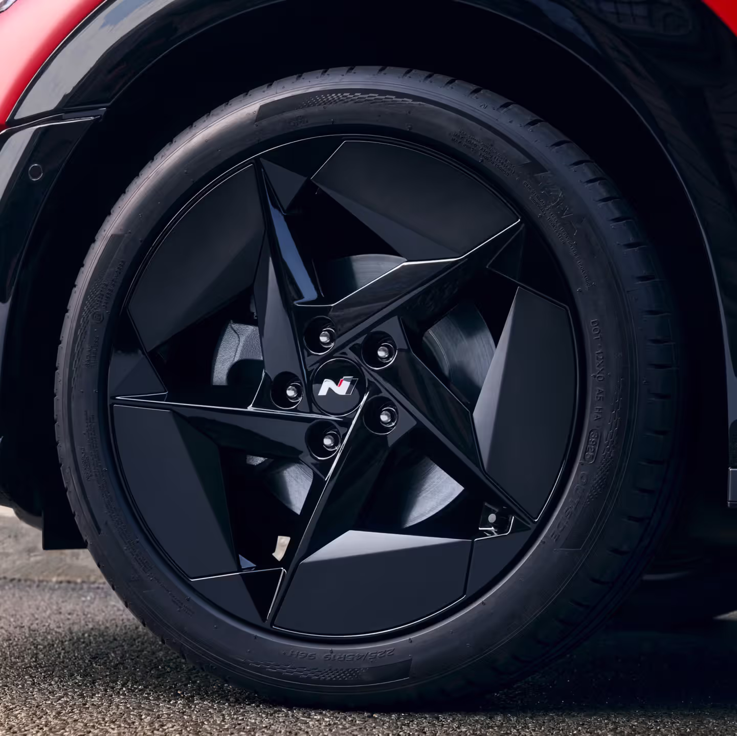 Fälgdetalj på Hyundai IONIQ 3