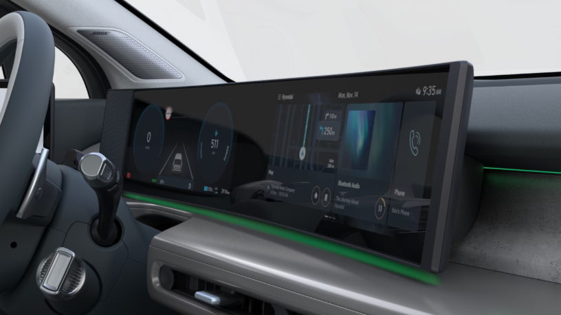 Skärmar i Hyundai IONIQ 9